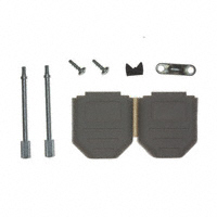 NorComp Inc. - 972-009-01SR031 - BACKSHELL DB9 CLAM SLIM GREY