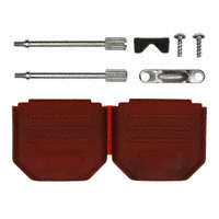 NorComp Inc. - 972-015-01SR061 - BACKSHELL DB15 CLAM SLIM RED