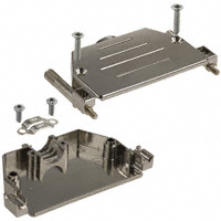 NorComp Inc. - 973-037-020R121 - BACKSHELL DB37 STR METALIZ PLAST