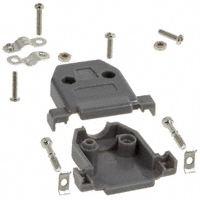 NorComp Inc. - 977-015-010R031 - BACKSHELL DB15 GREY PLASTIC