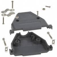 NorComp Inc. - 977-037-010R031 - BACKSHELL DB37 GREY PLASTIC