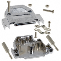 NorComp Inc. - 993-025-020R121 - BACKSHELL DB25 45DEG MET PLASTIC