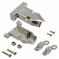 NorComp Inc. - 994-009-030R121 - BACKSHELL DB9 STRAIGHT DIE CAST