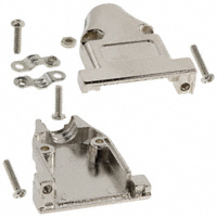 NorComp Inc. - 994-015-030R121 - BACKSHELL DB15 STRAIGHT DIE CAST