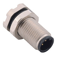 NorComp Inc. - 851-004-103R001 - CONN RCPT 4POS PNL MNT PIN M5