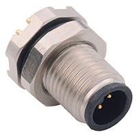 NorComp Inc. - 852-004-113R001 - CONN RCPT 4POS PNL MNT TH PIN M5