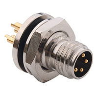 NorComp Inc. - 855-004-103R004 - CONN RCPT 4POS PNL MNT PIN M8