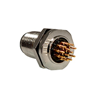 NorComp Inc. - 860-012-113R004 - CONN RCPT 12POS PANEL TH PIN M12