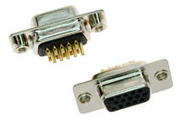 NorComp Inc. - 180-015-203L011 - CONN D-SUB HD RCPT 15POS PNL MNT