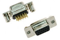 NorComp Inc. - 180-015-203L021 - CONN D-SUB HD RCPT 15POS PNL MNT