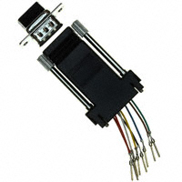 NorComp Inc. - RJADK09P7080811 - ADAPTER RJ45-9POS MALE DB BLACK