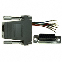 NorComp Inc. - RJADK15P7080831 - ADAPTER RJ45-15POS MALE DB GREY