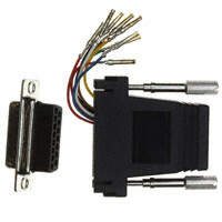 NorComp Inc. - RJADK15S7080811 - ADAPTER RJ45-15POS FMALE DB BLK