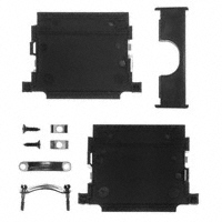 NorComp Inc. - TT50GOLD - BACKSHELL DB50 GREY PLASTIC