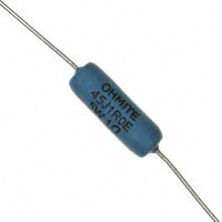 Ohmite - 45J1R0E - RES 1 OHM 5W 5% AXIAL