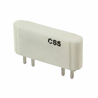 Ohmite - CS5DR001E - RES 1 MOHM 5W 0.5% 4SIP