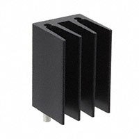 Ohmite - E2A-T220-25E - BLACK ANODIZED HEATSINK