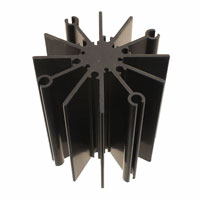 Ohmite - SA-LED-176E - HEATSINK BLACK ANODIZED 76.2MM