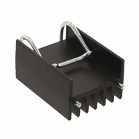 Ohmite - WA-T247-101E - HEATSINK AND CLIP FOR TO-247 BLK