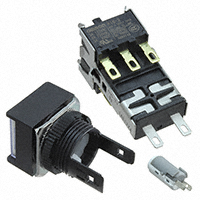 Omron Automation and Safety - A165L-AWM-T1-2 - SWITCH PUSHBUTTON DPDT 5A 125V