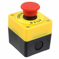 Omron Automation and Safety - A22E-M-11B - SWITCH PUSHBUTTON DPST 10A 110V