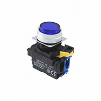 Omron Automation and Safety - A22NL-MPA-TAA-G100-AC - SWITCH PUSH SPST-NO 10A 120V