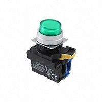 Omron Automation and Safety - A22NL-MPA-TGA-G100-GC - SWITCH PUSH SPST-NO 10A 120V