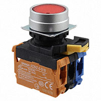 Omron Automation and Safety - A22NL-RNM-TRA-G102-RC - SWITCH PUSH DPST-NO/NC 10A 120V