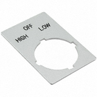 Omron Automation and Safety - A22N-MR159 - HIGH-OFF-LOW