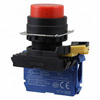 Omron Automation and Safety - A22NN-BPM-NRA-G100-NN - SWITCH PUSH SPST-NO 10A 120V