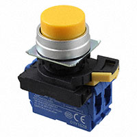 Omron Automation and Safety - A22NN-MPA-NYA-G101-NN - SWITCH PUSH DPST-NO 10A 120V