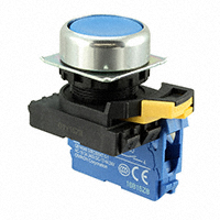 Omron Automation and Safety - A22NN-RNM-NAA-G100-NN - SWITCH PUSH SPST-NO 10A 120V