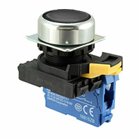 Omron Automation and Safety - A22NN-RNM-NBA-G100-NN - SWITCH PUSH SPST-NO 10A 120V