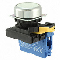 Omron Automation and Safety - A22NN-RNM-NWA-G100-NN - SWITCH PUSH SPST-NO 10A 120V