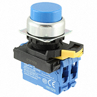 Omron Automation and Safety - A22NN-RPM-NAA-G101-NN - SWITCH PUSH DPST-NO 10A 120V