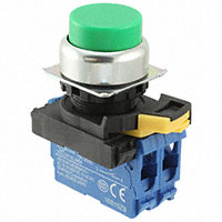 Omron Automation and Safety - A22NN-RPM-NGA-G101-NN - SWITCH PUSH DPST-NO 10A 120V