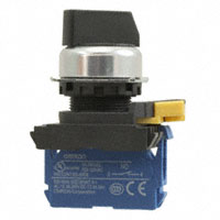 Omron Automation and Safety - A22NS-2RL-NBA-G100-NN - SWITCH SELECT 2POS SPST-NO 10A