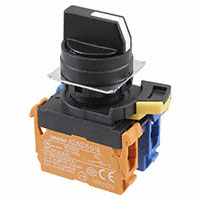 Omron Automation and Safety - A22NS-2RM-NBA-G102-NN - SWITCH SELECT 2POS DPST 10A 120V