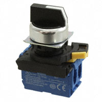 Omron Automation and Safety - A22NS-3RB-NBA-G101-NN - SWITCH SELECT 3POS DPST-NO 10A