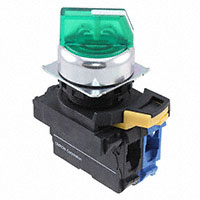 Omron Automation and Safety - A22NW-2RM-TGA-G100-GC - SWITCH SELECT 2POS SPST-NO 10A