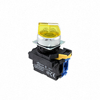 Omron Automation and Safety - A22NW-2RL-TYA-G100-YC - SWITCH SELECT 2POS SPST-NO 10A