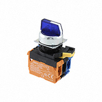 Omron Automation and Safety - A22NW-3RB-TAA-G102-AC - SWITCH SELECT 3POS DPST 10A 120V