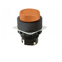 Omron Automation and Safety - A22NZ-BPM-TOA - ORANGE PLSTIC BEZEL, PROJECTED