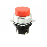 Omron Automation and Safety - A22NZ-RPM-TRA - RED METAL, PROJECTED LGHT