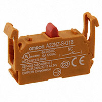 Omron Automation and Safety - A22NZ-S-G1B - CONTACT BLOCK NC