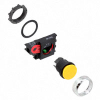 Omron Automation and Safety - A22R-FY-10A - SWITCH PUSH SPST-NO 10A 120V