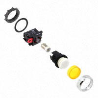 Omron Automation and Safety - A22RL-TY-24A-10M - SWITCH PUSH SPST-NO 10A 120V