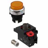 Omron Automation and Safety - A22RL-TY-T2-10M - SWITCH PUSH SPST-NO 10A 120V