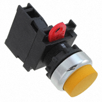 Omron Automation and Safety - A22R-TY-10M - SWITCH PUSH SPST-NO 10A 120V