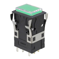 Omron Automation and Safety - A3PJ-90B11-24AG - SWITCH PUSHBUTTON SPDT 5A 125V